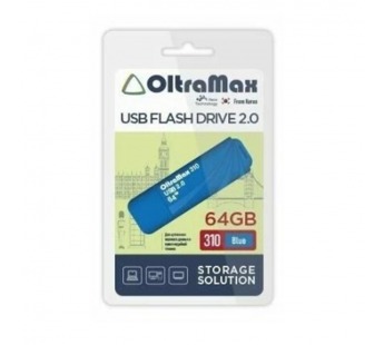 USB  64GB  OltraMax  310  синий#2106420