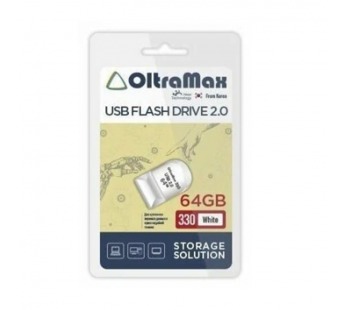 USB  64GB  OltraMax  330  белый#2106423