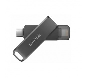 USB 3.0  64GB  SanDisk  Luxe iXpand  for iPhone and iPad (Lightning/iPhone/iPad/Mac/USB Type-C)#2134950