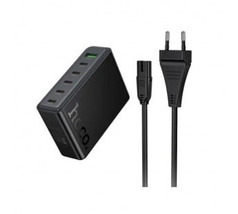 Сетевое зарядное устройство HOCO C152A PD 70W 5C1A (черный)#2140463