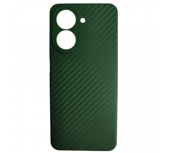 Чехол силиконовый Xiaomi Redmi A5/POCO C71 карбон зеленый#2106149