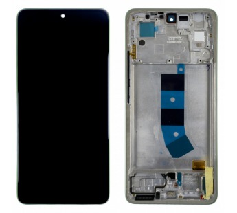 Дисплей для Xiaomi Redmi Note 13 4G (23129RAA4G/23124RA7EO/23129RA5FL) модуль с рамкой Зеленый - OR (SP)#2121350