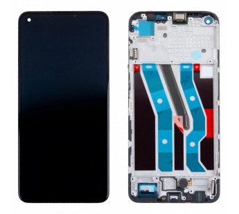 Дисплей для Realme 11 4G (RMX3636) модуль с рамкой Черный - (OLED)#2123267