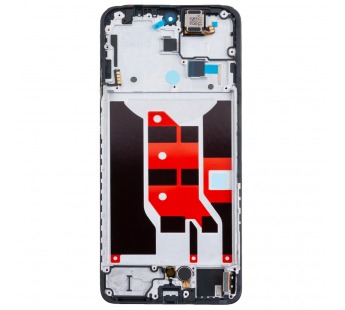 Дисплей для OPPO Reno 12 F 4G (CPH2687) модуль с рамкой Черный - (OLED)#2121915