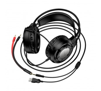 Игровые наушники Borofone BO112 Wave gaming (black) #2122641