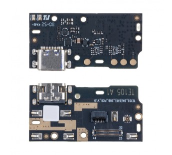 Шлейф для Blackview BV5200/BV5200 Pro плата на системный разъем/микрофон - Премиум#2108619