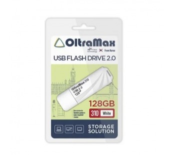 USB  128GB  OltraMax  310  белый#2106826