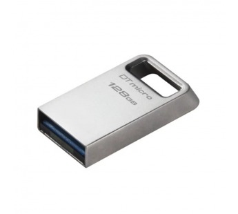 USB 3.2  128GB  Kingston  DataTraveler Micro G2  металл#2106850