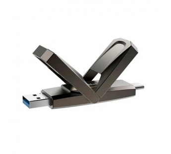 USB 3.2  1TB  Netac  US5  (USB 3.0/3.2 + Type C)  чёрный#2106993