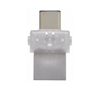 USB 3.2  128GB  Kingston  DataTraveler microDuo 3C  (USB 3.0/3.2 + Type C)#2106994