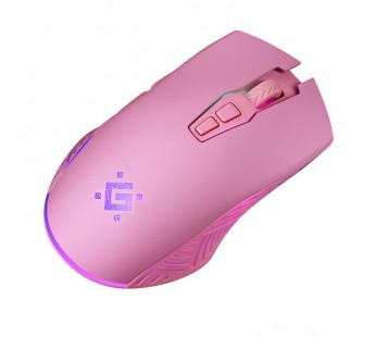 Беспроводная игровая мышь DEFENDER Pandora GM-502, 7кнопок,3200dpi,500мАч, розовый (1/60)#2107153