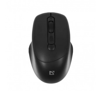 Беспроводная мышь DEFENDER Feam MM-296 черный,4D,800-1600dpi,бесшумн, черный (1/40)#2107165