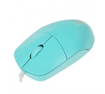 Мышь проводная DEFENDER Azora MB-241 голубой,3D,1200dpi,1,8м (1/100)#2135498