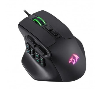 Мышь проводная игровая REDRAGON Aatrox черн,15кн,12400dpi (1/40)#2135484
