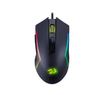 Мышь проводная игровая REDRAGON Trident Lite черная,RGB,7кн,8000dpi (1/60)#2135477