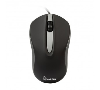Мышь проводная Smartbuy 329, USB, черный/серый (1/100)#2123173