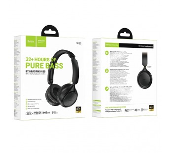 Накладные Bluetooth-наушники HOCO W66 (черный)#2116980