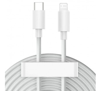 Кабель Lightning -TypeC Lawa PD 27W (белый) 2м без упаковки#2106627