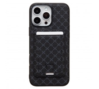 Чехол-накладка - SM022 SafeMag c картхолдером  для "Apple iPhone 16 Pro Max" (black) (240920)#2107444