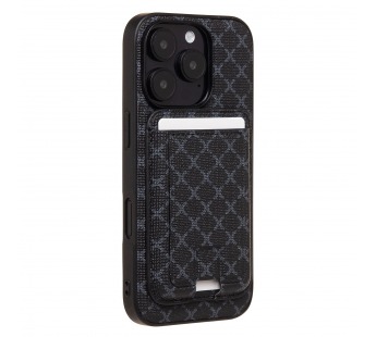 Чехол-накладка - SM022 SafeMag c картхолдером  для "Apple iPhone 16 Pro" (black) (240919)#2107442
