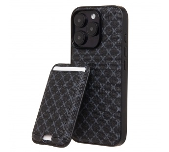 Чехол-накладка - SM022 SafeMag c картхолдером  для "Apple iPhone 16 Pro" (black) (240919)#2107443