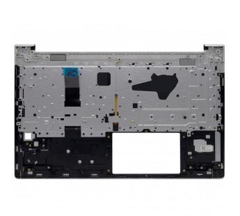 Топ-панель HP ProBook 450 G10 серебряная с подсветкой#2120531