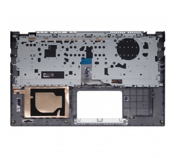 Топ-панель для Asus VivoBook 15 F512DA темно-серая с подсветкой#2111766