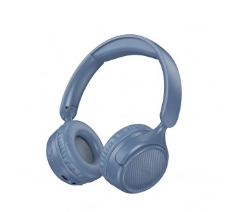Накладные Bluetooth-наушники Hoco W66 Wave (blue)#2119477