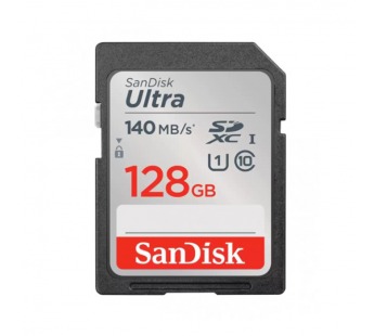 SDXC  128GB  SanDisk Class 10 Ultra UHS-I (140 Mb/s)#2107064