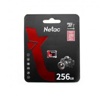 MicroSDXC  256GB  Netac  P500  Extreme Pro  Class 10 UHS-I A1 V30 (100 Mb/s) без адаптера#2107078