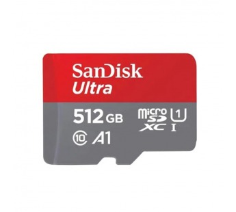 MicroSDXC  512GB  SanDisk Class 10 Ultra UHS-I A 1 (150 Mb/s) без адаптера#2107088
