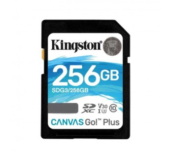 SDXC  256GB  Kingston Class 10 UHS-I U3 V30 Canvas Go Plus G4 200R V30#2107136