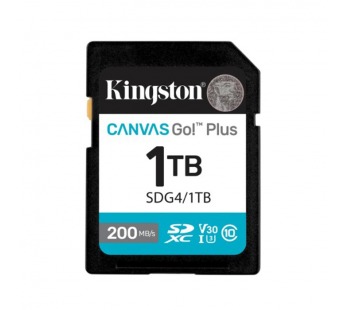 SDXC  1TB  Kingston Class 10 UHS-I U3 V30 Canvas Go Plus G4 200R V30#2107133
