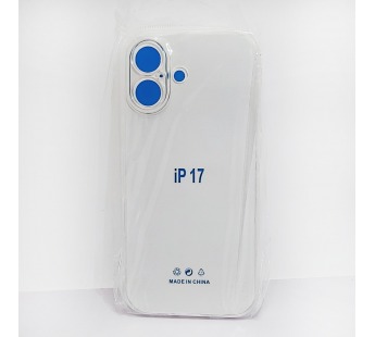 Чехол для iPhone 17 прозрачный 1.5mm Crystal TPU#2124408