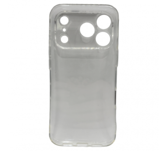 Чехол для iPhone 17 Pro прозрачный 1.5mm Crystal TPU#2143285