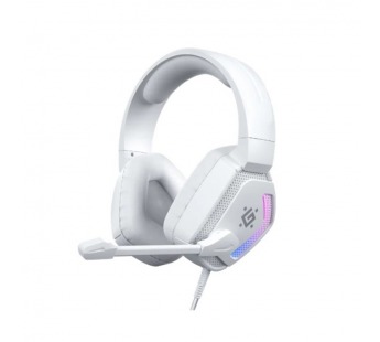 Гарнитура игровая DEFENDER Espanto, 7.1, RGB, провод 2 м, белый (1/12)#2138161