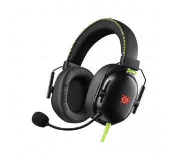 Гарнитура игровая DEFENDER Toxic, провод 2м, LED, черный(1/10)#2138157