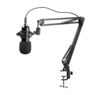 Игровой стрим микрофон DEFENDER Space GMC 450 USB, провод 1.5 м, черный(1/10)#2107604