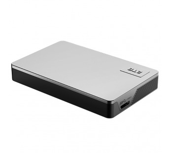 Внешний HDD  Netac  2 TB K338  серебро/серый, 2.5", USB 3.0#2142413