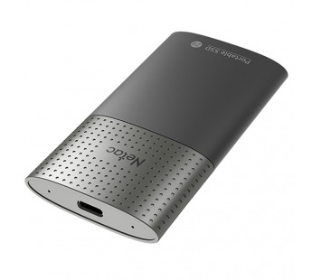 Внешний SSD  Netac   500 GB  Z9 USB-C чёрный/серебро, USB 3.2#2107612