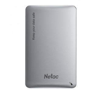 Внешний корпус Netac WH12 для HDD/SSD, 2.5", алюминий серебро (USB 3.0 / Type C /Type C)#2135134