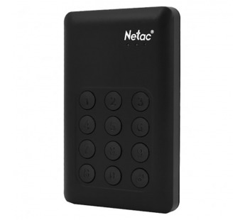 Внешний HDD  Netac  2 TB K390 чёрный, 2.5", USB 3.0#2107611