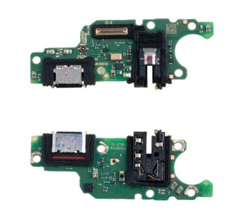 Шлейф для Huawei Honor X6c (NIC-LX1/NIC-LX2/NIC-LX3) плата на системный разъем/разъем гарнитуры/микрофон - Премиум#2119600