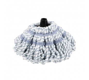Насадка для швабры "ТВИСТ" из микрофибры MopM6-H (1/6/24)#2108043