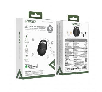 Трекер-метка Acefast S2 Черный#2132256
