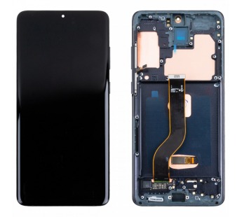 Дисплей для Samsung Galaxy S20+ (G985F) модуль с рамкой Черный - OR Ref. (SP)#2123008