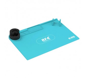Коврик RF4 RF-PO15 для пайки (450*280, силикон, с держателями, с ячейками)#2109031