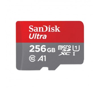MicroSDXC  256GB  SanDisk Class 10 Ultra UHS-I  A1 (120 Mb/s) без адаптера#2107989