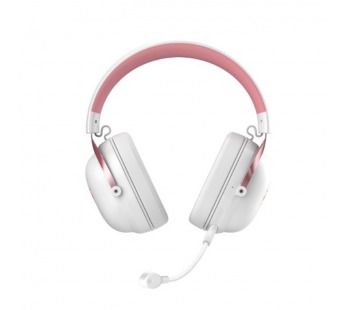 Гарнитура беспроводная игровая DEFENDER Sabotauge, BT/2.4G, Bluetooth, микрофон с шумоподавлением, розово-белый(1/12)#2107976