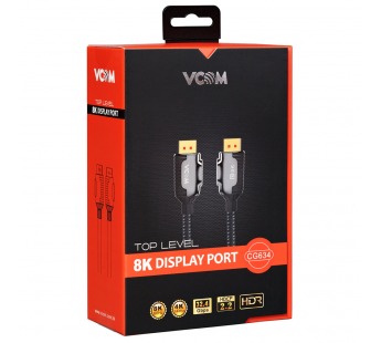 Кабель соединительный DP v1.4, 8K@60Hz, 2m VCOM <CG634-2M> (1/40)#2108689